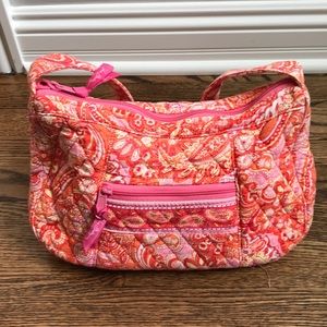 Orange and pink Vera Bradley purse